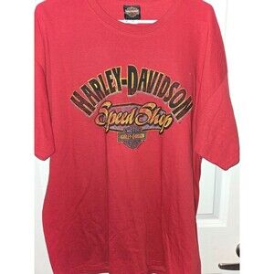 Mens XL Harley Davidson Speed Shop T-Shirt